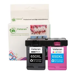 Cartouche d'encre vétéran - 650XL - Noir - Couleur